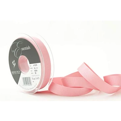 Image of Berisfords Grosgrain, Polyester, Dusky Pink, 16mm