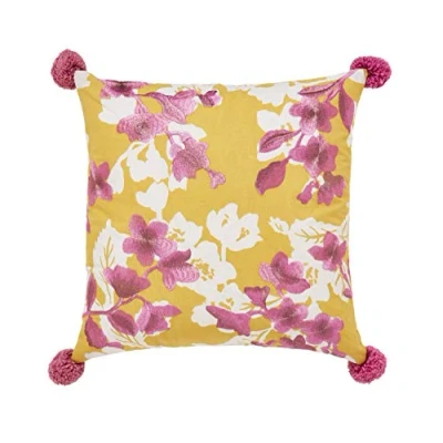 Image of BOUVARDIA FILLED CUSHION 40 X40 CM HONEY