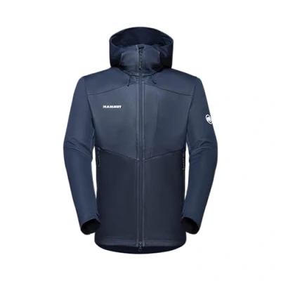 Image of Mammut Ultimate VII Soft shell jacket, Men&#039;s, Size: Medium, Marine