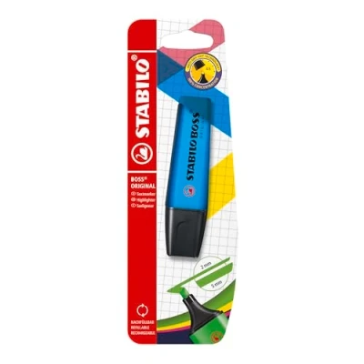Image of Highlighter STABILO BOSS ORIGINAL Pack of 1 Blue