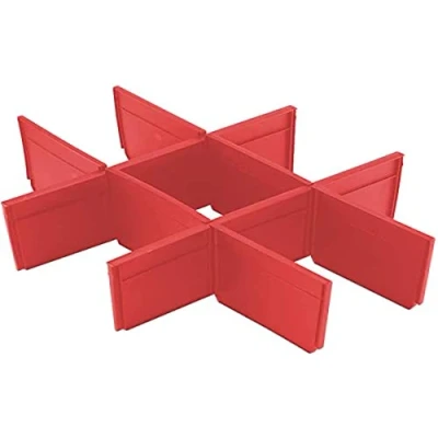Image of Milwaukee for Packing Out suitcases with 2 Drawers packout dividers, Red