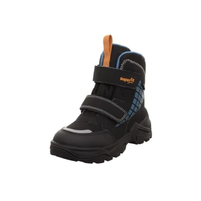 Image of Superfit Baby Boys SNOW MAX warm gefütterte Gore Tex Stiefel, SCHWARZ/BLAU 0030