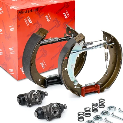 Image of 7701206242, 7701207268 brake Set, drum brakes TRW Superkit GSK1078 with wheel cylinder