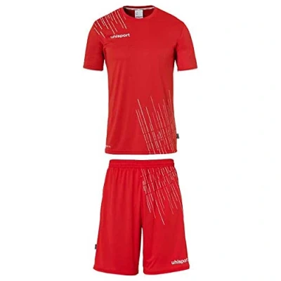 Image of uhlsport Score 26 Football Jersey Set Complete Consisting of Training T Shirt and Short Pants 10 Variations Available for Adults Children