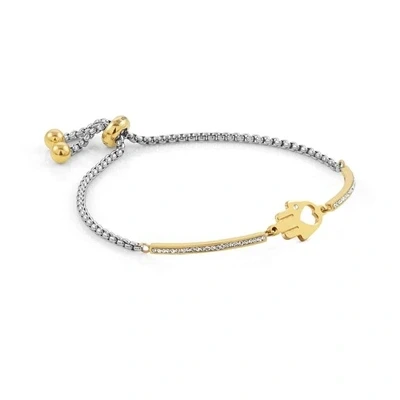 Image of Nomination Milleluci Gold Hand of Fatima Bracelet 14cm