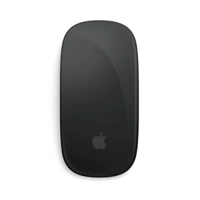 Image of Apple Magic Mouse​: Bluetooth, rechargeable. Works with Mac or iPad; Black, Multi Touch surface (USB C​​​​)​​