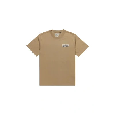 Image of Element T Shirt Timber ICON SS Young Mens Green S