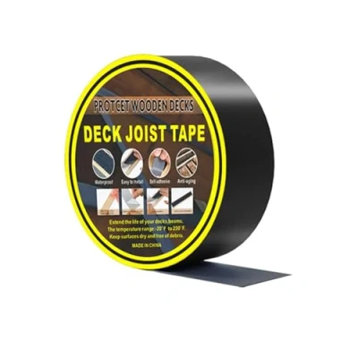Image of Deck Joist Tape Self Adhesive Butyl 4cm x 15m Waterproof Flashing for Wood Beams Repairing Seal