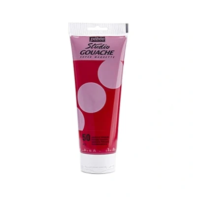 Image of PEBEO 220 ml Studio Gouache, Primary Magenta, Pink, 270 050