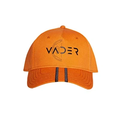 Image of Star Wars Men&#039;s OBI Wan Kenobi Baseball Cap Vader Logo Nue Official Orange Strapback, One Size