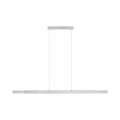 Image of Luzi Bar Pendant Ceiling Light Aluminium 3x 13W LED 3000K