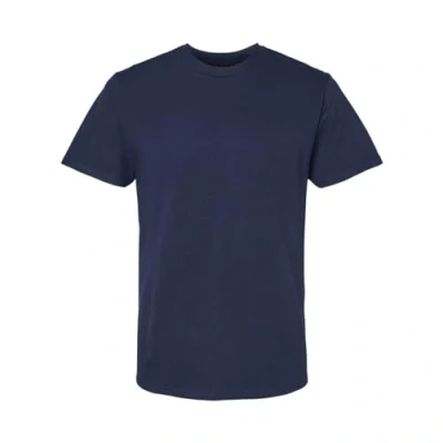 Image of Gildan Unisex Adult Softstyle Midweight T Shirt (S) (Navy Blue)