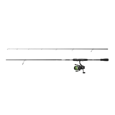 Image of Abu Garcia Max SX Spinning Combo, Freshwater Angler Fishing Rod &amp; Reel Pike Perch Zander, Strong Leightweight Versatile, Black, 1.83m Moderate Fast Rod, 2500 Size
