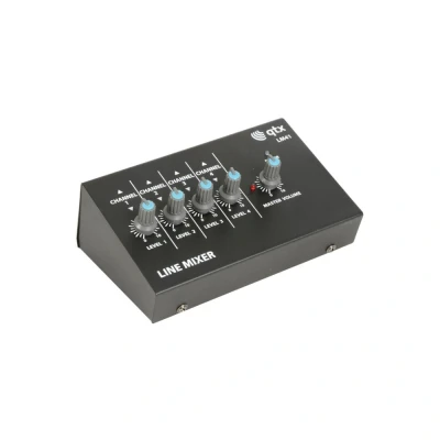 Image of 4 Mono Channel Line Level &amp; Instrument/Microphone Mixer