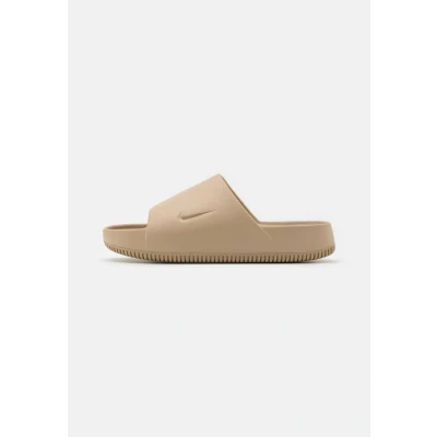 Image of Nike Sportswear CALM Slide Pool slides, Size: 8, Khaki Synthetics