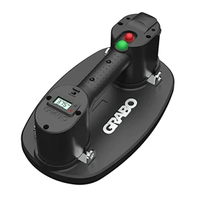 Image of GRABO Pro Lifter Heavy Lift, 20 Liter Pumping Capacity, Versatile, and Tested Electric Suction Cup with Run Status Indicator Rubber Foam Seal