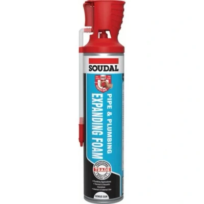 Image of Soudal Pipe &amp; Plumbing Exp Foam Genius Gun 600ml 135220