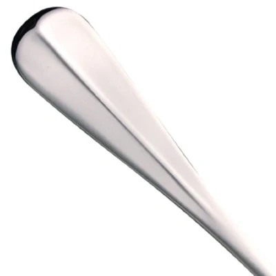 Image of Olympia D601 18/0 Stainless Steel Baguette Soup Spoon, 173mm Length, Pack of 12