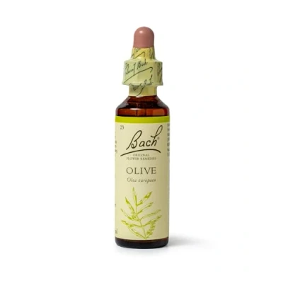 Image of Bach Original Flower Remedies (Olive) Live The Day, Stay Energised, Emotional Wellness, Natural Essence, 20ml