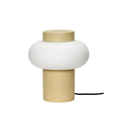 Image of Hübsch table lamp Camp, iron, glass, E14, height 25 cm