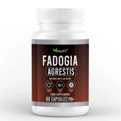 Image of Fadogia Agrestis Testosterone Booster 60 Vegan Capsules, Enhanced Performance &amp; Energy, 30 Day Supply