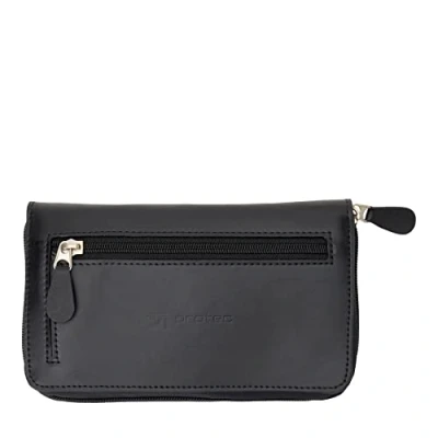 Image of Protec Trumpet/Small Brass Multiple (4 Piece) Leather Mouthpiece Pouch with Zipper Closure, Model L221