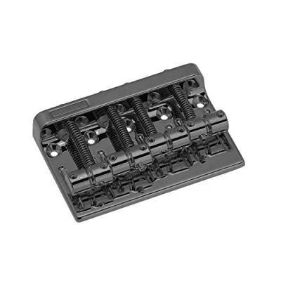 Image of Gotoh Contemporary Bass Bridge Black Chrome (Cosmo)
