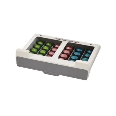 Image of Joseph CupboardStore Under shelf Space saving Coffee Pod Holder Drawer, 30 pcs, suitable for Nespresso original style capsules