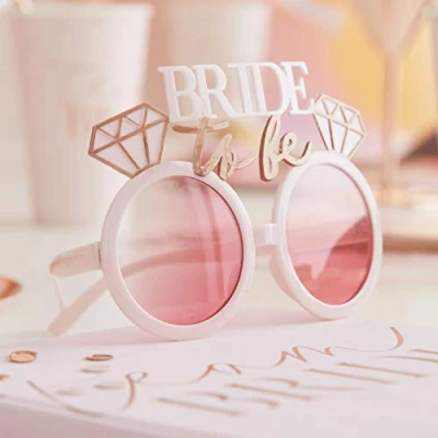 Image of Ginger Ray Hen Party Bride To Be Wearable Funglasses Sunglasses Wedding,19cm