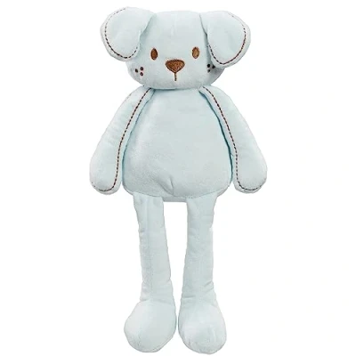 Image of Rainbow Designs Baby Toys 0 6 Months Safe &amp; Soft Toy Newborn Essentials Plushies with Dangly Arms and Legs (Puppy)