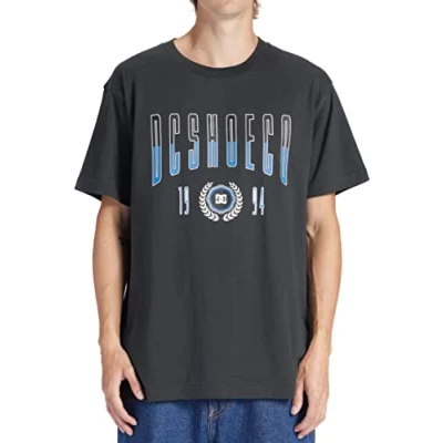 Image of DC Shoes Boys Dropout T Shirt, Black, L EU