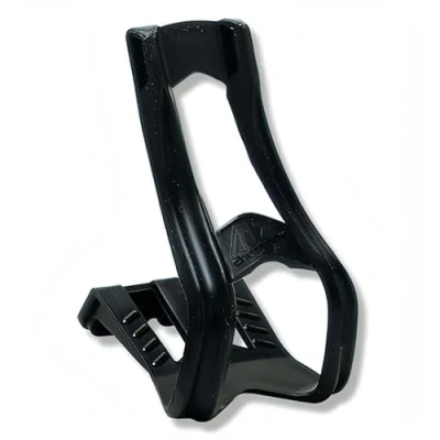 Image of Zefal 43 Christophe MTB Toe Clips Small/Medium, Black
