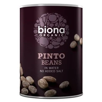 Image of Biona Organic Pinto Beans in Water (400g Pack of 6
