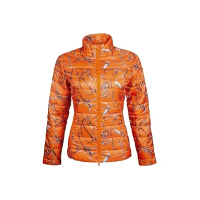 Image of Hkm Allure Quilted Jacket Orange M