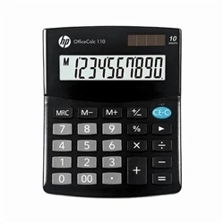 Image of HP OfficeCalc 110 10 Digit Semi Desktop Calculator OC110/INTBX