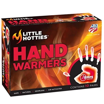 Image of Little Hotties 8 Hour Hand Warmers, 10 Pair, Black