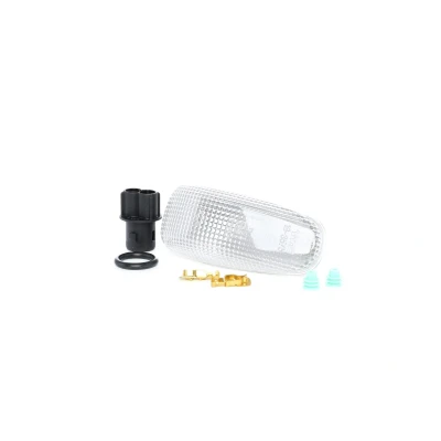 Image of 2108200921, A2108200921 Turn Signal TYC 18 3575 05 2 transparent both sides, lateral installation with bulb holder MERCEDES BENZ: SLK, Vito Van