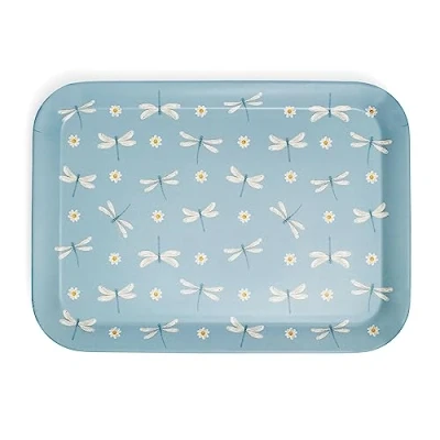 Image of Cooksmart British Designed Large Serving Tray Dinner For Multiple Uses Around The Home Trays Food Or Drinks English Meadows
