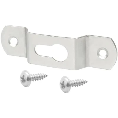 Image of 30 PCS Picture Hanging Plate,Keyhole Hangers with Screws,Pegs for Photo Frames (Silver)