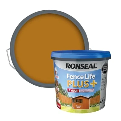 Image of Ronseal Fence Life Plus Harvest Gold 5L
