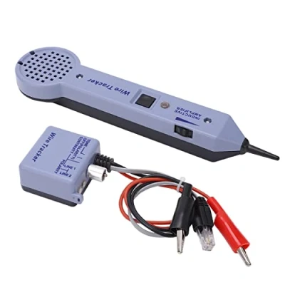 Image of PenRux Wire Tracer, 200EP Professional Tone Generator and Probe Kit, Circuit Breaker Finder Tracing Kit for Telephone, Internet, Voice, Data Communications Cables with Indication