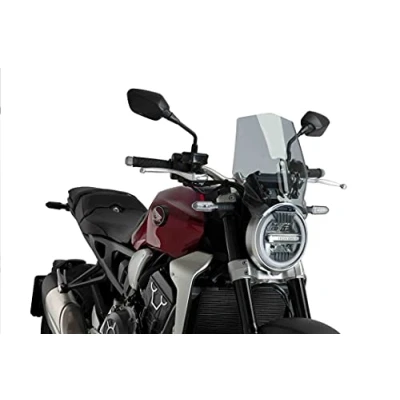Image of Puig 9748H Windshield Naked New Generation Sport, Smoke