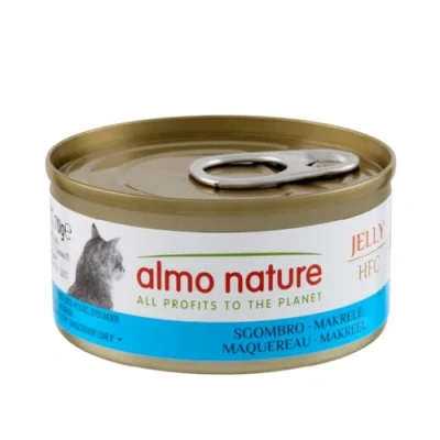 Image of almo nature Mega Pack Salmon with Carrot 6 x 70g Cans, clear