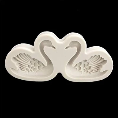 Image of 3D Swan Shape Silicone Cake Mold, Handmade Pudding Jelly Dessert Chocolate Sugar Candy Mould,Fondant Baking Mold,Cake Decorating Tool Bakewere Pan, Tray Clay Soap Mold Kitchen