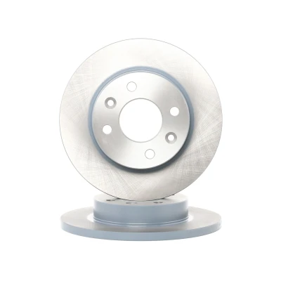Image of 2677509716, 6001547684, 6001549211, 7700704705, 7701204282 Brake disc FEBI BILSTEIN 09071 Front Axle 238mm 12mm 4 Hole 100mm solid Coated