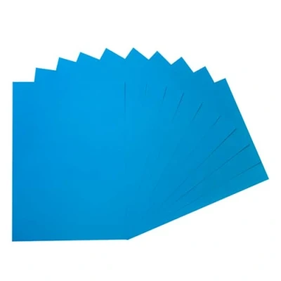 Image of Pack of 100 A4 Blue Coloured Paper 75gsm Sheets