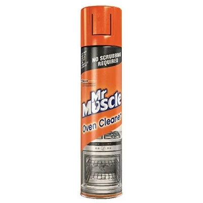 Image of 5 x Mr Muscle Oven Cleaner 300ml spray Grill BBQ Grease grime