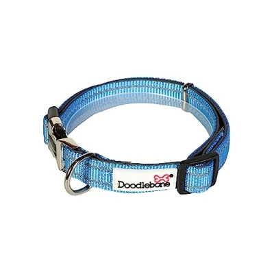 Image of Doodlebone Padded Collar, Cornflower, 1 2