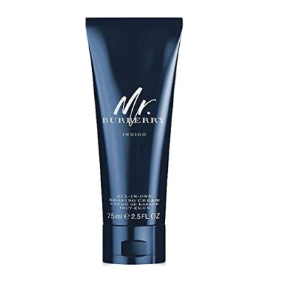 Image of BURBERRY MR. INDIGO AFTER SHAVE CREAM 50 ML