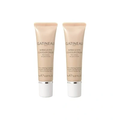 Image of Gatineau Perfection Ultime Miracle Eye Contour Cream, Conceal Dark Circles, Hydrating with Hyaluronic Acid &amp; Vitamin E (11ml x 2)